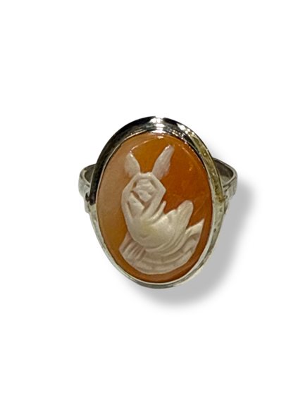 Anello Mandile 1922 Donna Cammei  in Argento Conchiglia 2ANCM13 - 2ANCM13